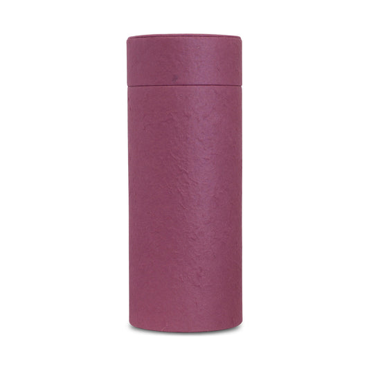Burgundy Scattering Tube Bio Urn