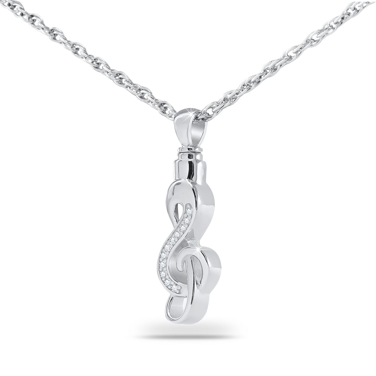 Sweet Music Ash Pendant Urn