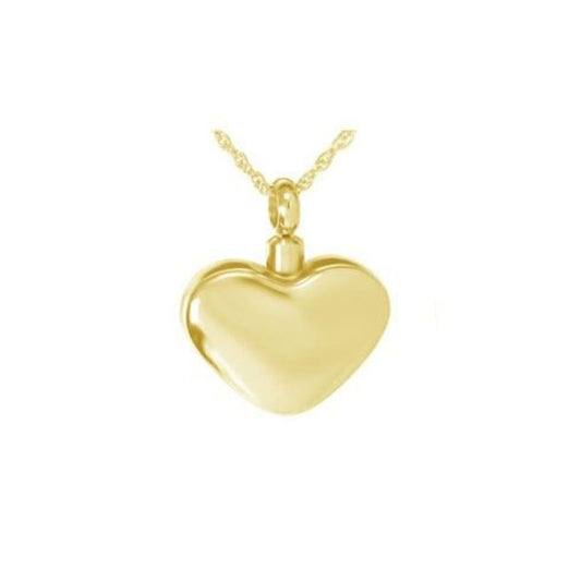 Lovely Heart Solid Gold Keepsake