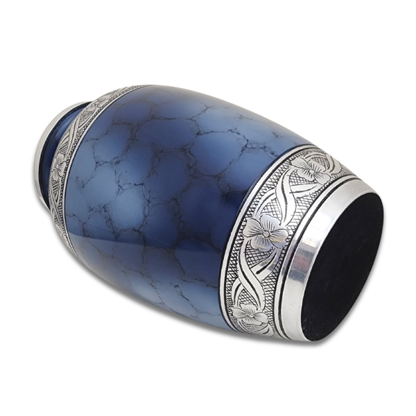 Clara Blue Cremation Urn